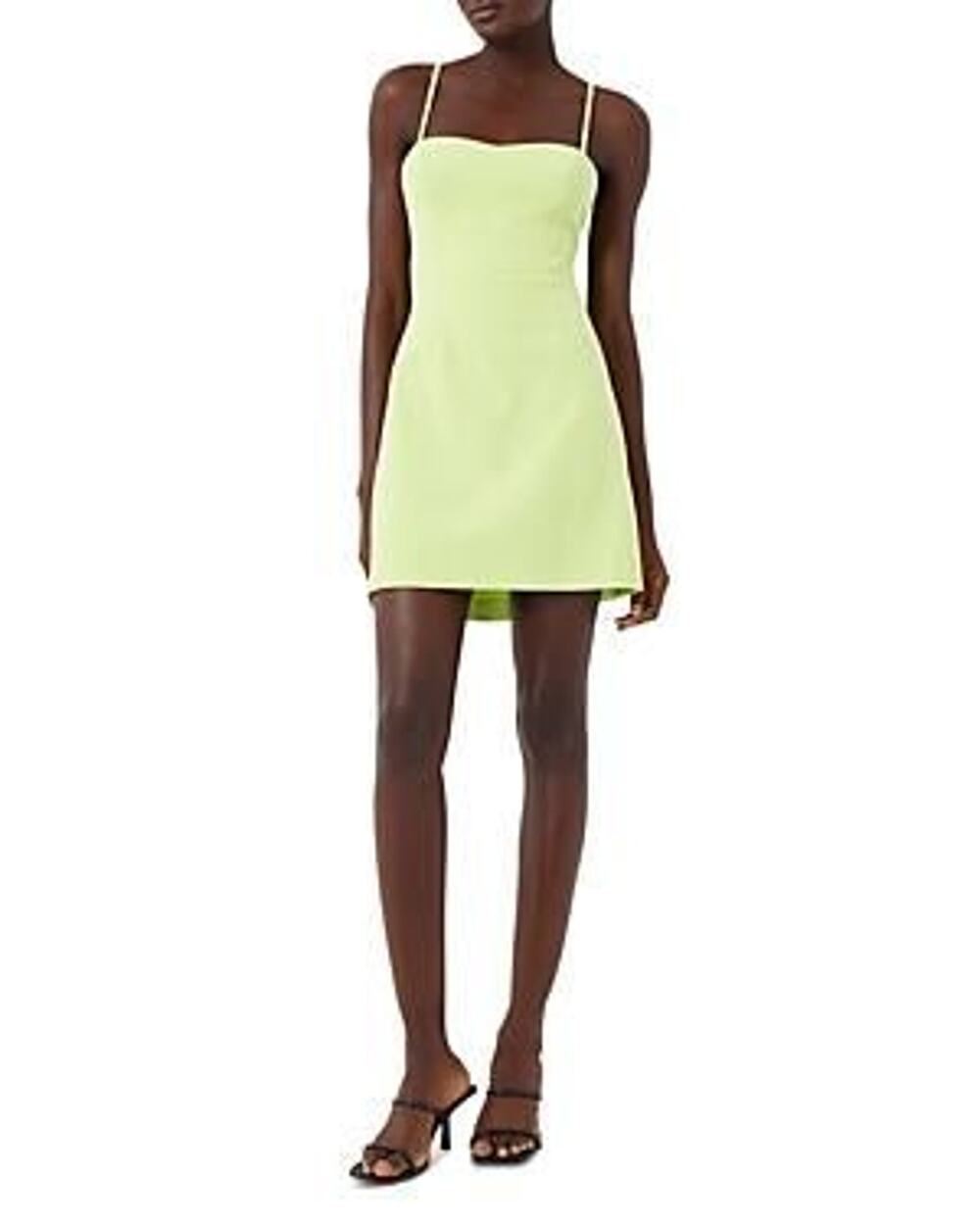 French Connection Womens Tie-Back Short Mini Dress